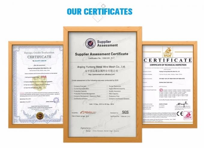 Decoración interior metálica coloreada modificada para requisitos