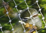 304 316 Stainless Steel Wire Netting , Durable Zoo Mesh Animal Cage Fencing